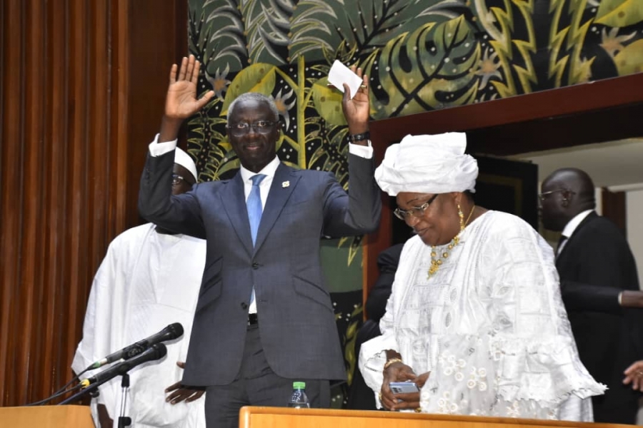 Installation Du Nouveau Président De L’Assemblée Nationale : Dr Amadou ...